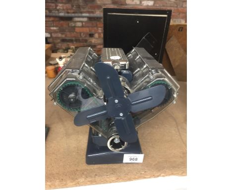 A HAYNES HM10R V8 ENGINE ASSEMBLED 