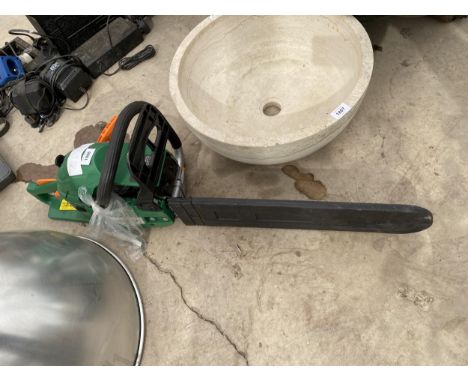 A PETROL HAWKMOOR CHAINSAW 