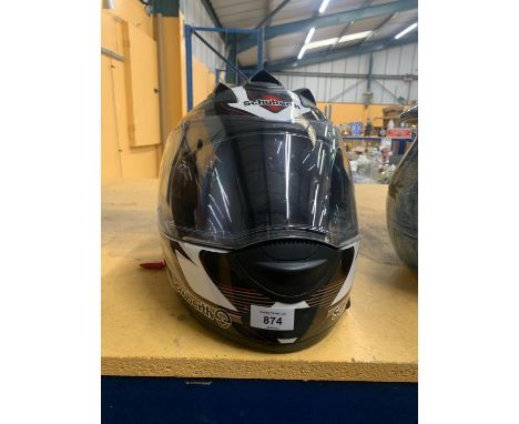 A SCHUBERTH MOTORCYCLE HELMET 