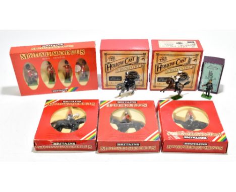 BRITAIN'S; seven boxed sets comprising Truncheon Jemadar of the 2nd Gurkha Rifles, The Hollow Cast Collection, Royal Scots Gr