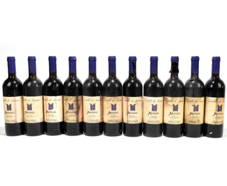 ITALY; eleven bottles of Castello di Luzzano Merloblu Rosso red wine, 2005, 750ml (11).


PLEASE NOTE: These items are loose 