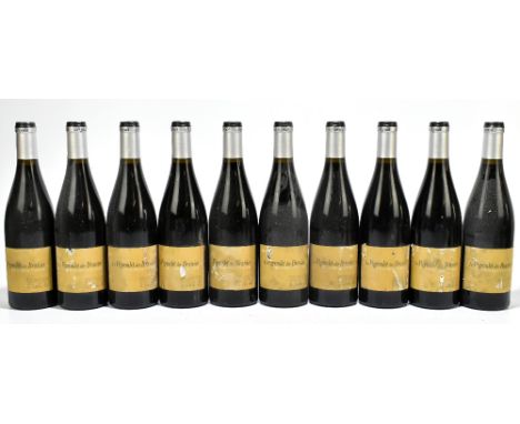 FRANCE; ten bottles of Le Pigeoulet des Brunier Vaucluse red wine, 2017 (10).


PLEASE NOTE: These items are loose and withou