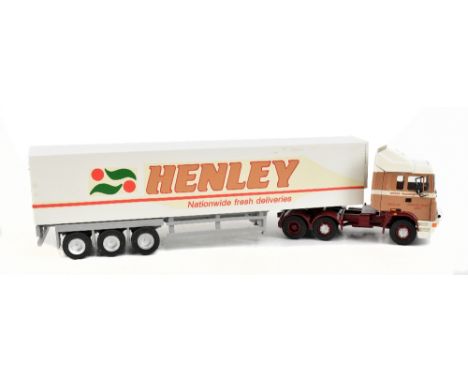 A diecast model of a Henley ERF wagon, possibly a limited edition in original box which is no.42, length 42cm.Additional Info