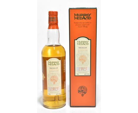 WHISKY; a single bottle of Murray McDavid Macallan 1973 Speyside Single Malt Scotch Whisky, bottled 2000, 70cl 46%, in presen