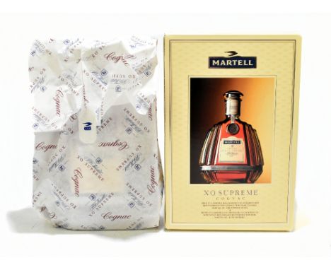 COGNAC; one bottle of Martell XO Supreme Cognac, 70cl, boxed.Additional InformationPresented very well. Still in original pac