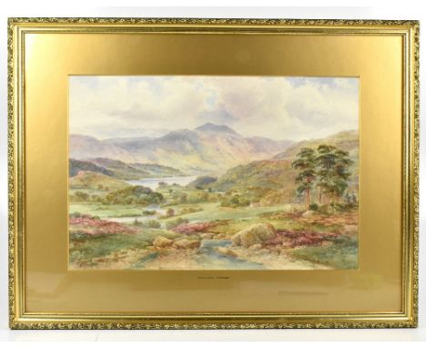 MALCOLM CROSSE; watercolour, landscape scene, signed lower left and in distinctly titled, 34.5cm x 51cm, framed and glazed. (