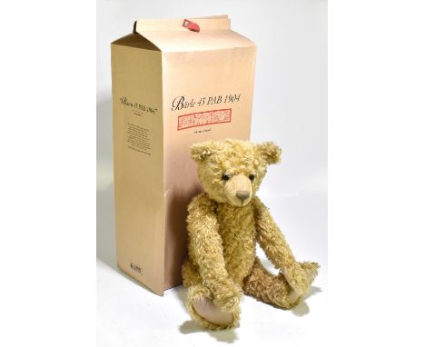STEIFF; a Barle large size teddy bear, height 58cm, with box.