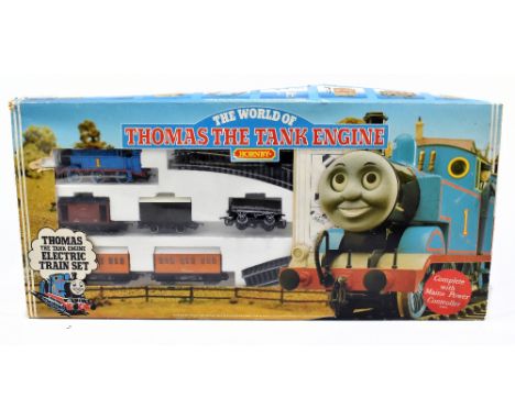 HORNBY; The World of Thomas the Tank Engine train set, in original box.Additional InformationLight wear to the train and wago