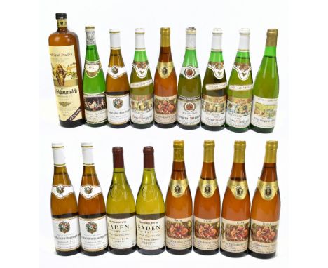 GERMANY; a group of mixed wine including Mosel-Saar-Ruwer 1980er, etc, with further wine (17).