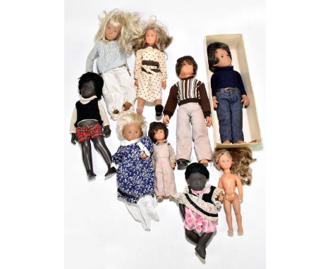 Five assorted&nbsp;Sasha dolls, various examples, including Cora, etc, and four other dolls (9).Additional InformationAll of 