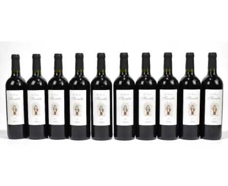 FRANCE; ten bottles of Chateau Lousteauneuf La Cuvee Secrete Medoc red wine, 2008, 75cl (10).


PLEASE NOTE: These items are 