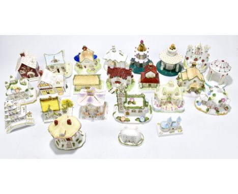 COALPORT; twenty three assorted cottages, including 'Camellia House', 'The Arbour', 'The Clock Tower', 'The Gate House', etc.