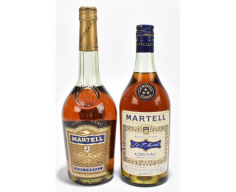 COGNAC; two bottles of Martell Cognac comprising V.S Fine and J&amp;F Martell Cognac (2).Additional InformationThe J&amp;F bo