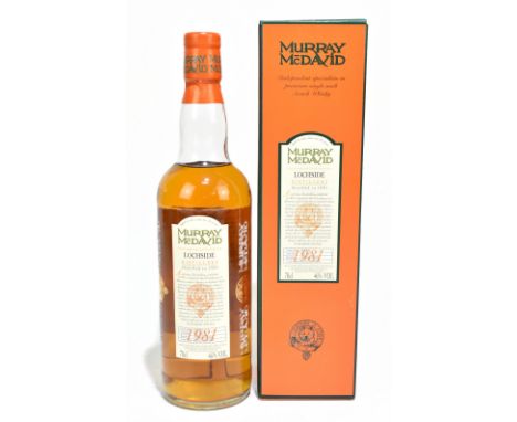 WHISKY; a single bottle of Murray McDavid Lochside 1981 Coastal Single Malt Scotch Whisky, bottled 2000, 70cl 46%, in present