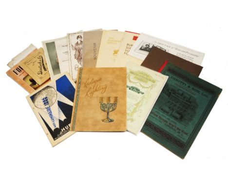 A COLLECTION OF TRADE CATALOGUES for Lalique, Lighting, Comiti (Thermometers), Eismann Fans, Fashion, Medoc Wine etc (qty)