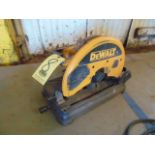 ABRASIVE CUT-OFF SAW, DEWALT 14" (Location: 2033 SW 22nd Street, Oklahoma City, OK 73108)