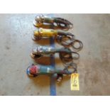 LOT OF ELECTRIC DISC GRINDERS (4), MAKITA 4-1/2" (Location: 2033 SW 22nd Street, Oklahoma City, OK