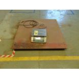 PLATFORM SCALE, THURMAN, 48" x 48", w/Mettler Toledo electronic scale (Location: 2033 SW 22nd