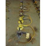 LOT OF PNEUMATIC RIGHT ANGLE GRINDERS (9), assorted (Location: 2033 SW 22nd Street, Oklahoma City,