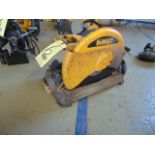 ABRASIVE CUT-OFF SAW, DEWALT 14" (Location: 2033 SW 22nd Street, Oklahoma City, OK 73108)