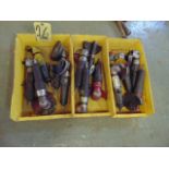 LOT OF PNEUMATIC RIGHT ANGLE GRINDERS (13), 4-1/2" (in three boxes) (Location: 2033 SW 22nd