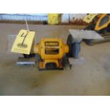 DOUBLE END BENCH GRINDER, DEWALT 8" MDL. DW758 (Location: 2033 SW 22nd Street, Oklahoma City, OK