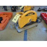 ABRASIVE CUT-OFF SAW, DEWALT 14" (Location: 2033 SW 22nd Street, Oklahoma City, OK 73108)