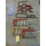 LOT OF CLAMPS, assorted (Location: 2033 SW 22nd Street, Oklahoma City, OK 73108)