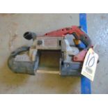 PORTABLE BANDSAW, MILWAUKEE (Location: 2033 SW 22nd Street, Oklahoma City, OK 73108)