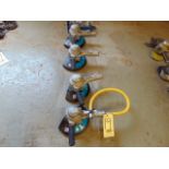LOT OF PNEUMATIC RIGHT ANGLE GRINDERS (4), TOP CAT 9" (new) (Location: 2033 SW 22nd Street, Oklahoma
