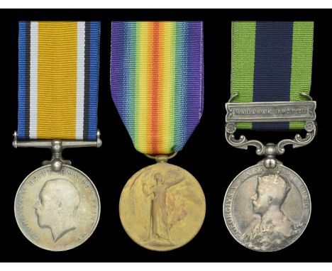 Three: Corporal F. Gill, Wiltshire Regiment, later Dorset Regiment, who was captured and taken Prisoner of War on 10 April 19