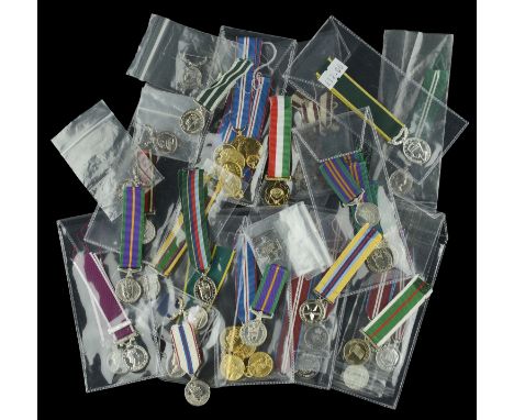 Miniature Medals: Jubilee 1977; Jubilee 2002 (10); Jubilee 2012 (7); Accumulated Campaign Service Medal 1994 (2); Accumulated