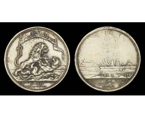 Honourable East India Company Medal for Seringapatam 1799, silver with later gilding, 48mm, Soho Mint, unmounted, polished an
