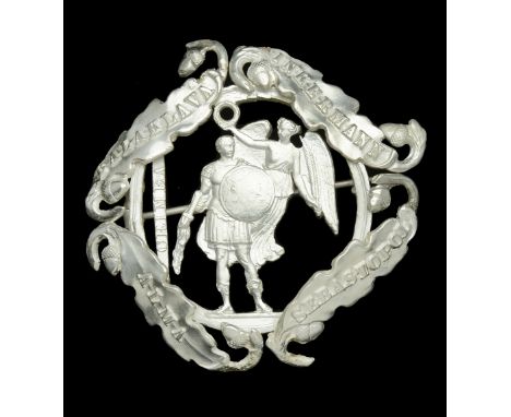 A most unusual Crimean War ‘sweetheart brooch’ formed from the campaign medal awarded to Private James Watts, 17th Lancers, w