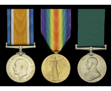 Three: Lieutenant N. H. N. MacLeod, Royal Air Force, late Surma Valley Light Horse  British War and Victory Medals (Lieut. N.