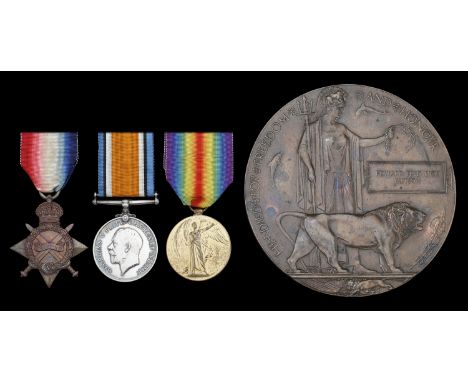 Three: Private E. F. Butson, Somerset Light Infantry, who was killed in action on the Western Front on 18 August 1916  1914-1