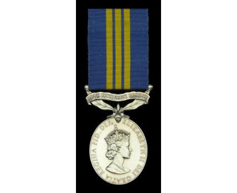Army Emergency Reserve Efficiency Medal, E.II.R. (22968777 Sgt. A. B. Kukowka. REME.) mounted as originally worn, initials an