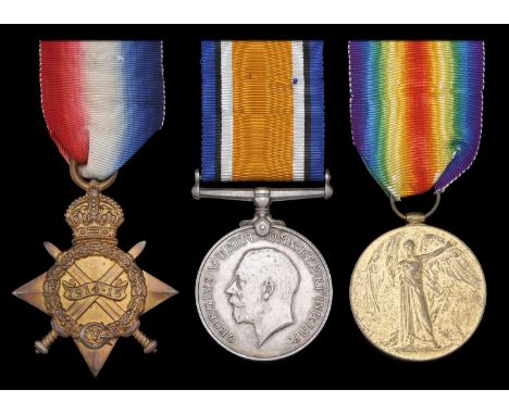 Three: Stoker Petty Officer S. C. Lincoln, H.M.S. Inconstant, Royal Navy  1914-15 Star (289397, S. C. Lincoln, S.P.O., R.N.);
