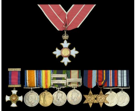 A good Second War ‘1945’ C.B.E., 1943 ‘Htizwe Bridgehead’ D.S.O. group of ten awarded to Brigadier A. W. Lowther, Indian Army