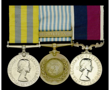 Three: Corporal A. S. Philpott, Royal Air Force  Korea 1950-53, 1st issue (4022894 L.A.C. A. Philpott. R.A.F.); U.N. Korea 19