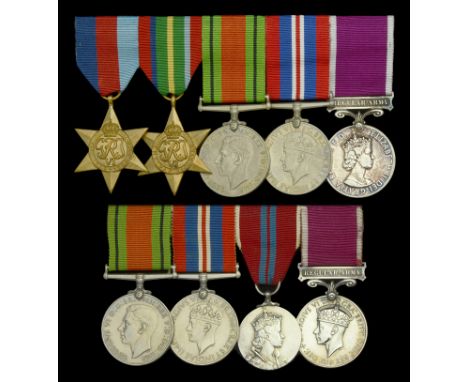Five: Sergeant V. W. H. Bond, Royal Electrical and Mechanical Engineers 1939-45 Star; Pacific Star; Defence and War Medals 19