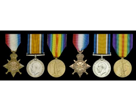 Three: Petty Officer W. G. Rich, Royal Navy 1914-15 Star (221162 W. G. Rich, P.O. R.N.); British War and Victory Medals (2216