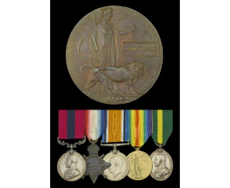 A Great War ‘Italian theatre’ D.C.M. group of five awarded to Sergeant A. Wanklin, 1/8th Battalion, Worcestershire Regiment, 