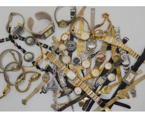 A collection of ladies vintage and retro fashion watches to include Sekonda, Timex and Electrowa Condition Report:Not availab