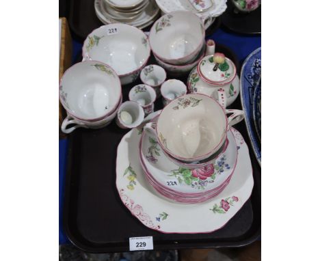 A Copeland&nbsp; Spode Luneville pattern breakfast set Condition Report:Not available for this lot.