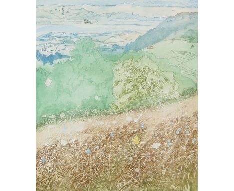 Robert Greenhalf, signed print, 'Clouded Yellow', trial proof, 54cm x 46cm,.     