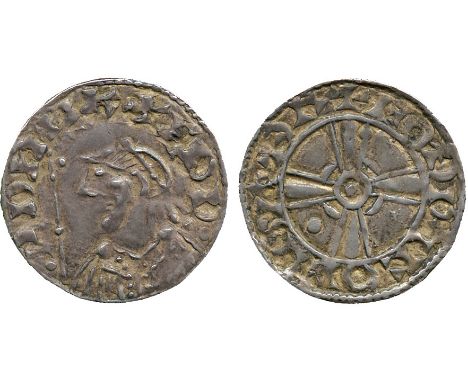 BRITISH COINS, Anglo-Saxon, Edward the Confessor, Silver Penny, Expanding Cross type (1050-1053), Light coinage, Bath mint, m