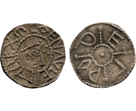 BRITISH COINS, Anglo-Saxon, Kings of Mercia, Coenwulf (796-821), Silver Penny, Portrait type, East Anglia, moneyer Wodel, dia