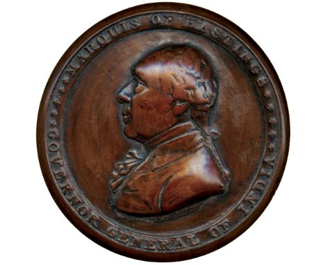 COMMEMORATIVE MEDALS, World Medals, India, Francis Rawdon, Marquis of Hastings (1754-1826), Governor-General of Bengal, Impre