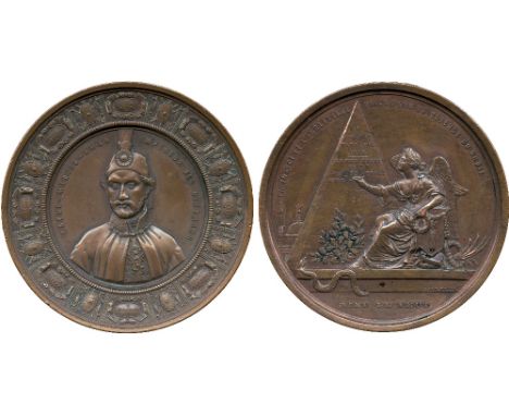 COMMEMORATIVE MEDALS, World Medals, Turkey, Abdul Mejid I (1823-1839-1861), The Ottoman Alliance with France and England agai